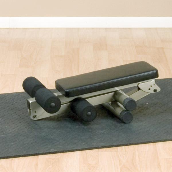 Body Solid Best Fitness Ab Board for Hyperextension and Ab Crunches