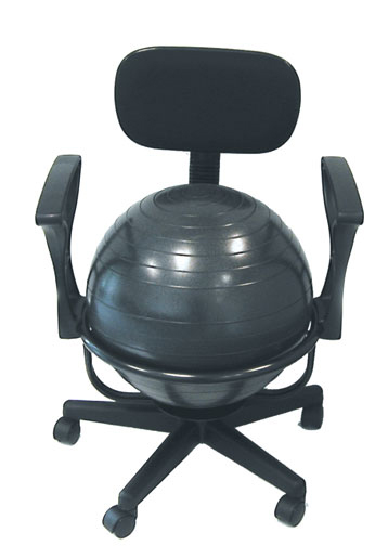 Ball chair. Armchair. Steel structure, seat and backrest…