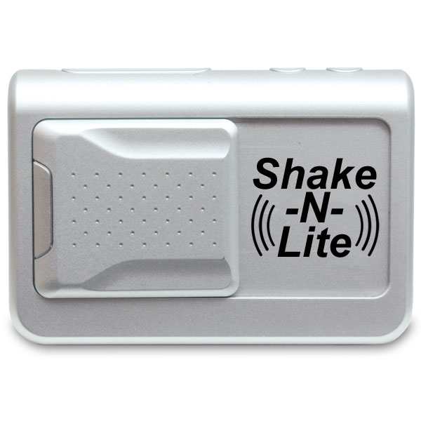Shake-N-Lite Vibrating Alarm Clock with Backlight