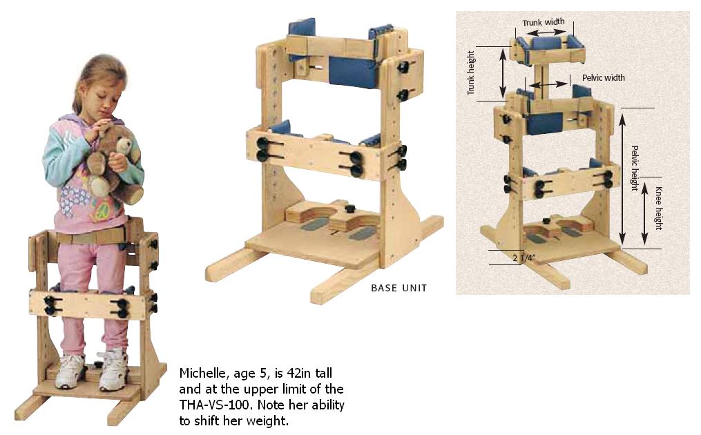 TherAdapt Vertical Stander for Kids FREE Shipping