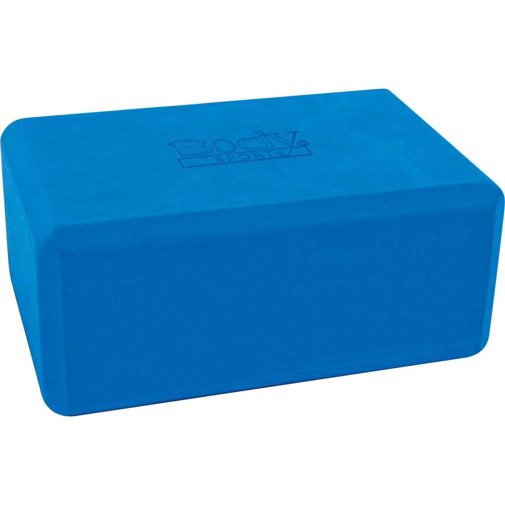 Zenzation Athletics Brand Yoga Block Blue or Black 9 x 6 1/2 x 3