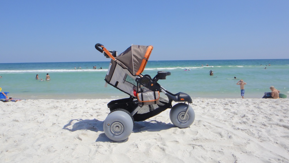 Baby Bug Beach And Jogging Stroller Free Shipping Moreover The Baby Bug Beach And Jogging Stroller Is Not A One Time Product Its Multi Position Reclining Seat Can Accommodate Infants Up To 40 Lb