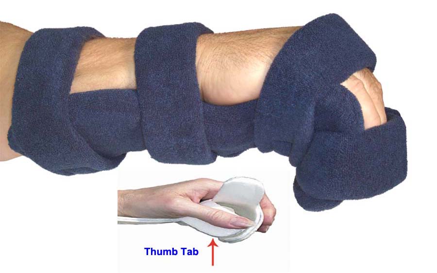 Comfy Splints Pediatric Four Strap Hand Wrist Orthosis