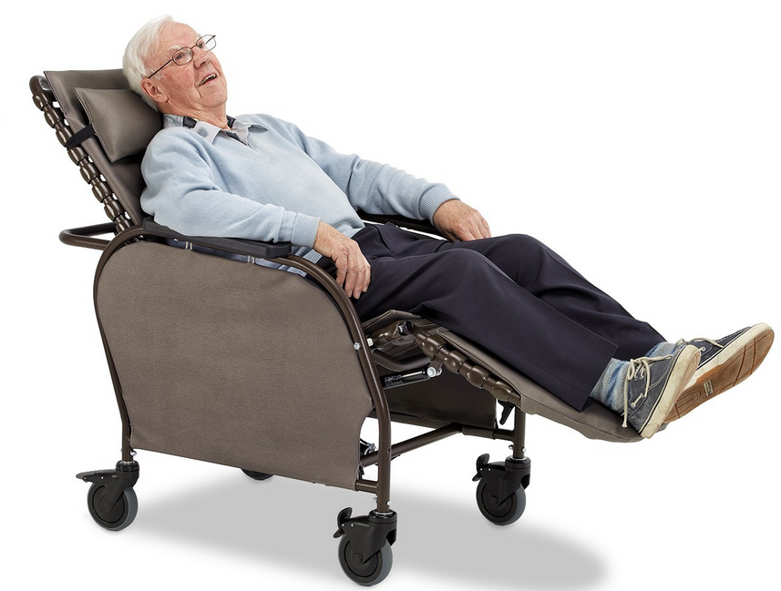 Broda Access LT Tilt High Back Reclining Mobile Chair