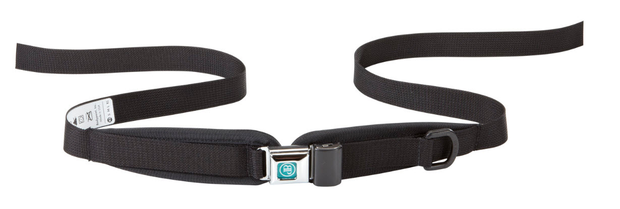 Bodypoint Padded Wheelchair Hip Belts with Flat Mount