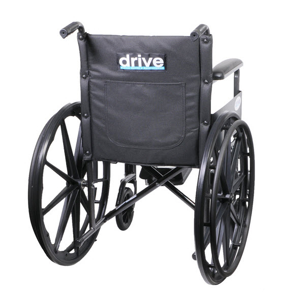 Drive Medical Silver Sport One Wheelchair