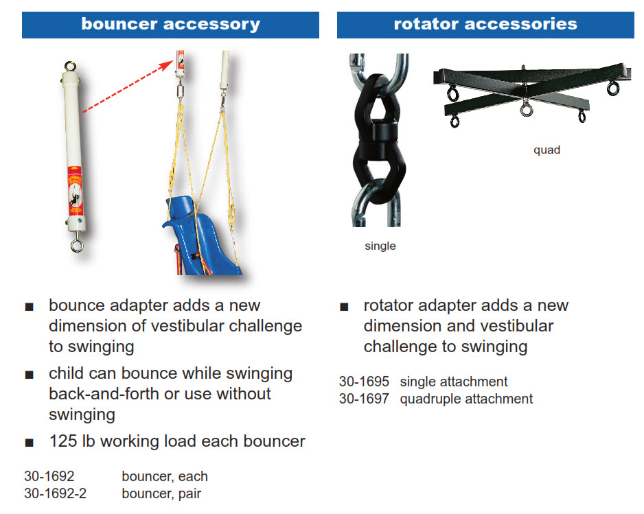 Bounce Adapter Swing Seat Accessory, Individual