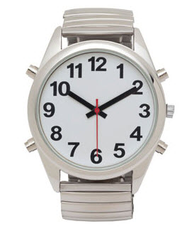Four Button Extra Large Talking Watch - FREE Shipping