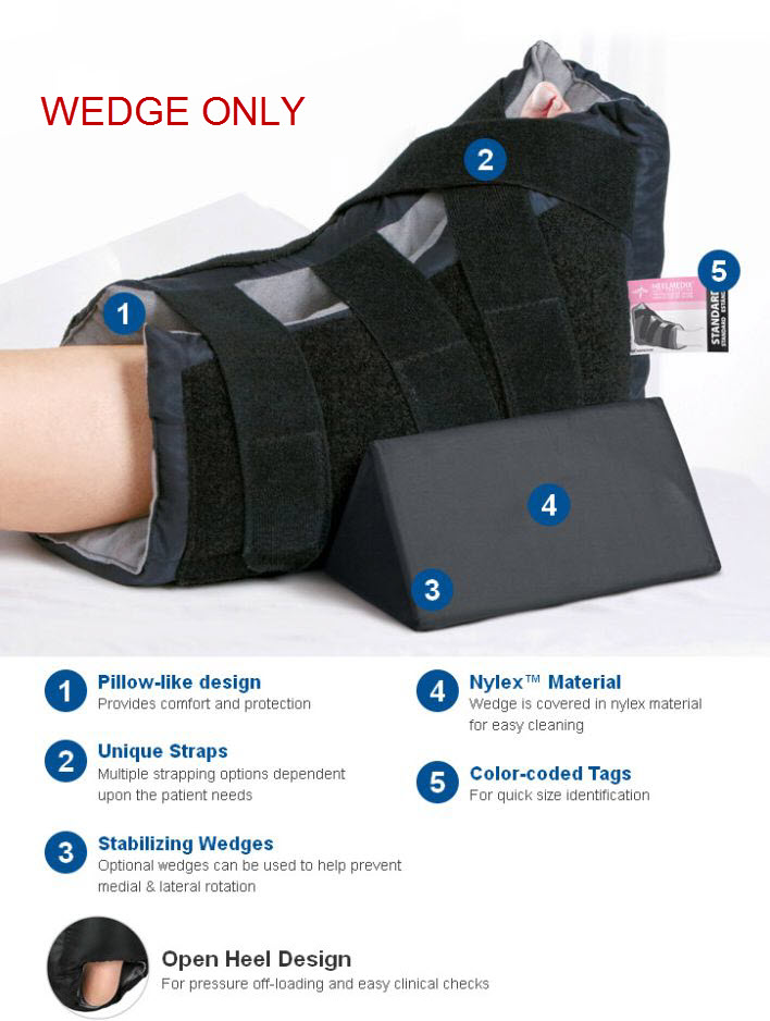 HEELMEDIX Stabilizer Wedges by Medline FREE Shipping