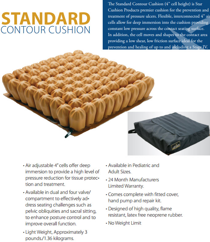 Buy Bariatric Contour Cushion, 500 lb Capacity. online at