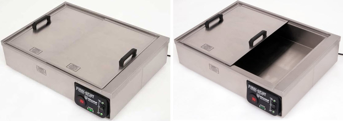 Large Water Bath - Splint Pan with Sliding Lid