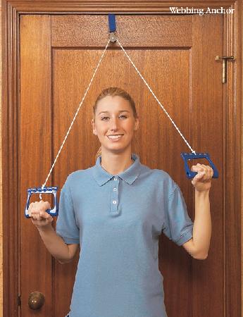 over the door shoulder pulley exercises