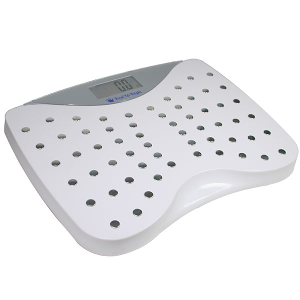 MaxiAids Talking Bath Scale-English-Spanish - 440-lb Capacity