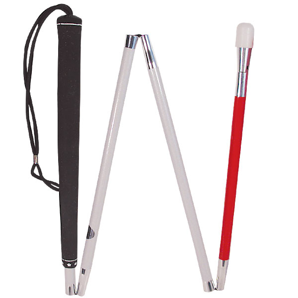 Europa Superior Folding Cane with Screwon Tip
