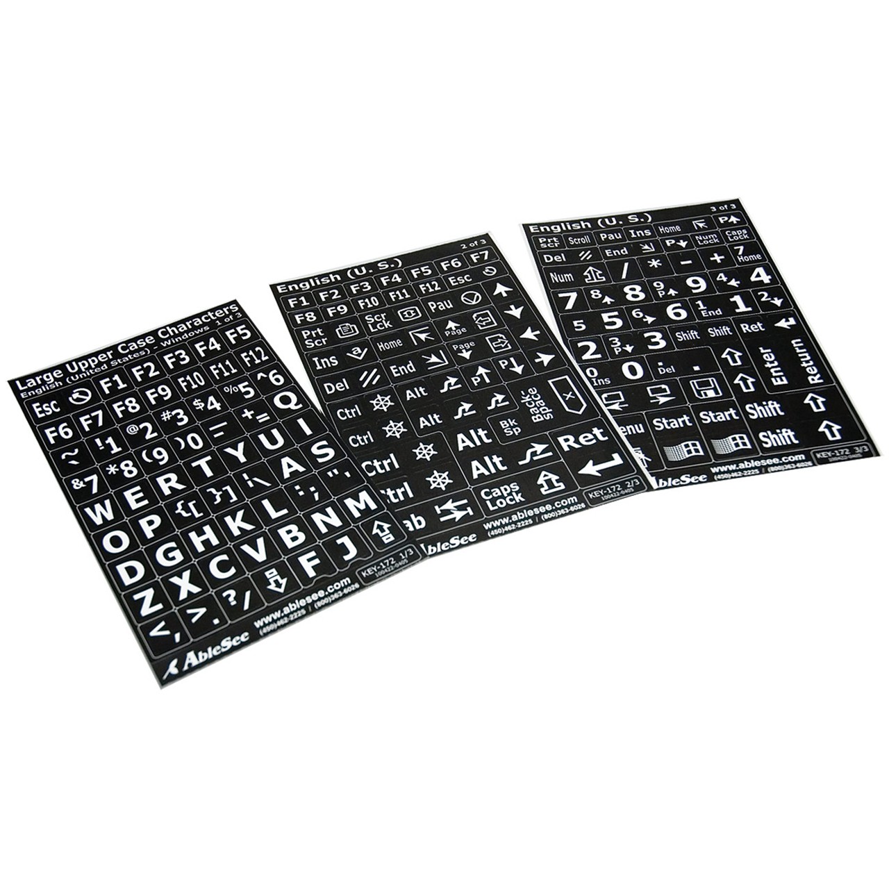 Large Print Keyboard Labels ON SALE