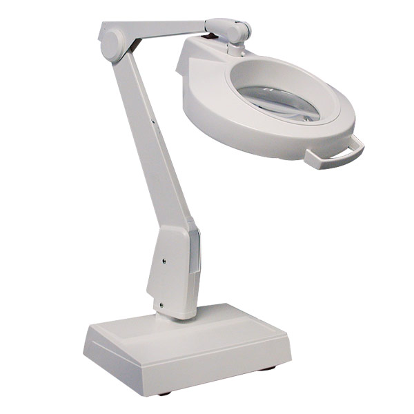 Dazor Floor Standing LED Light with Magnifier