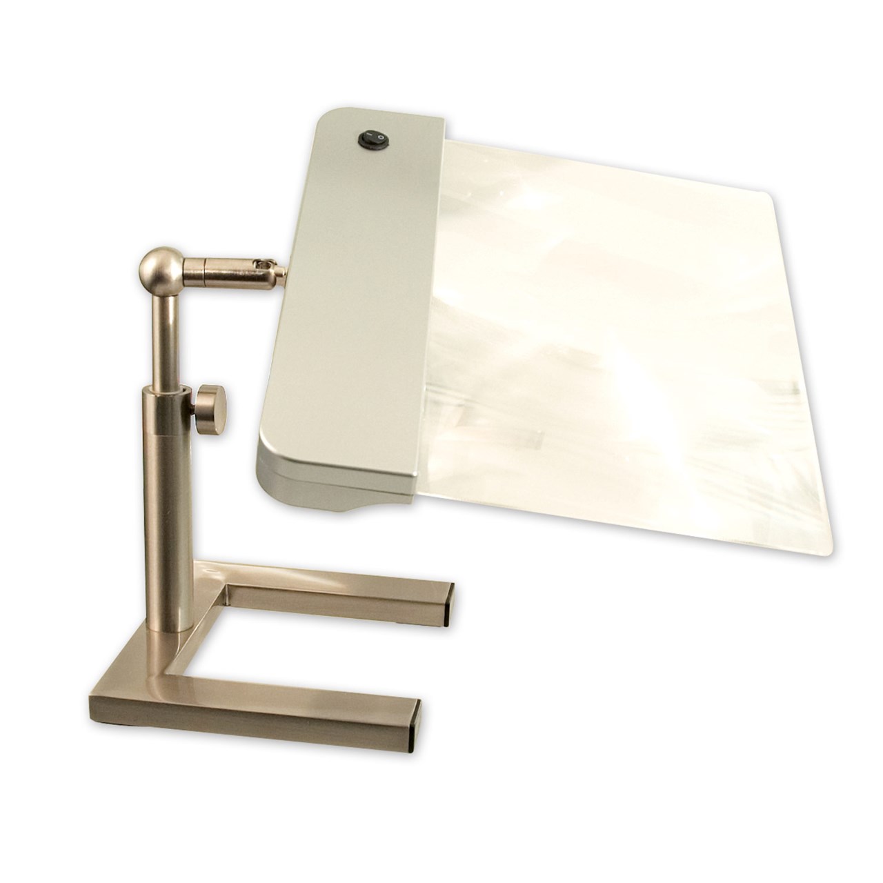 3X Page Size Magnifier Lighted