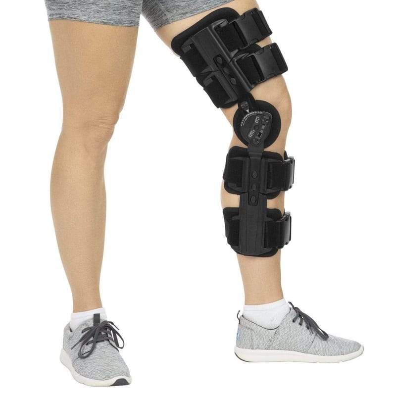 Hinged ROM Knee Brace by Vive Health - FREE Shipping