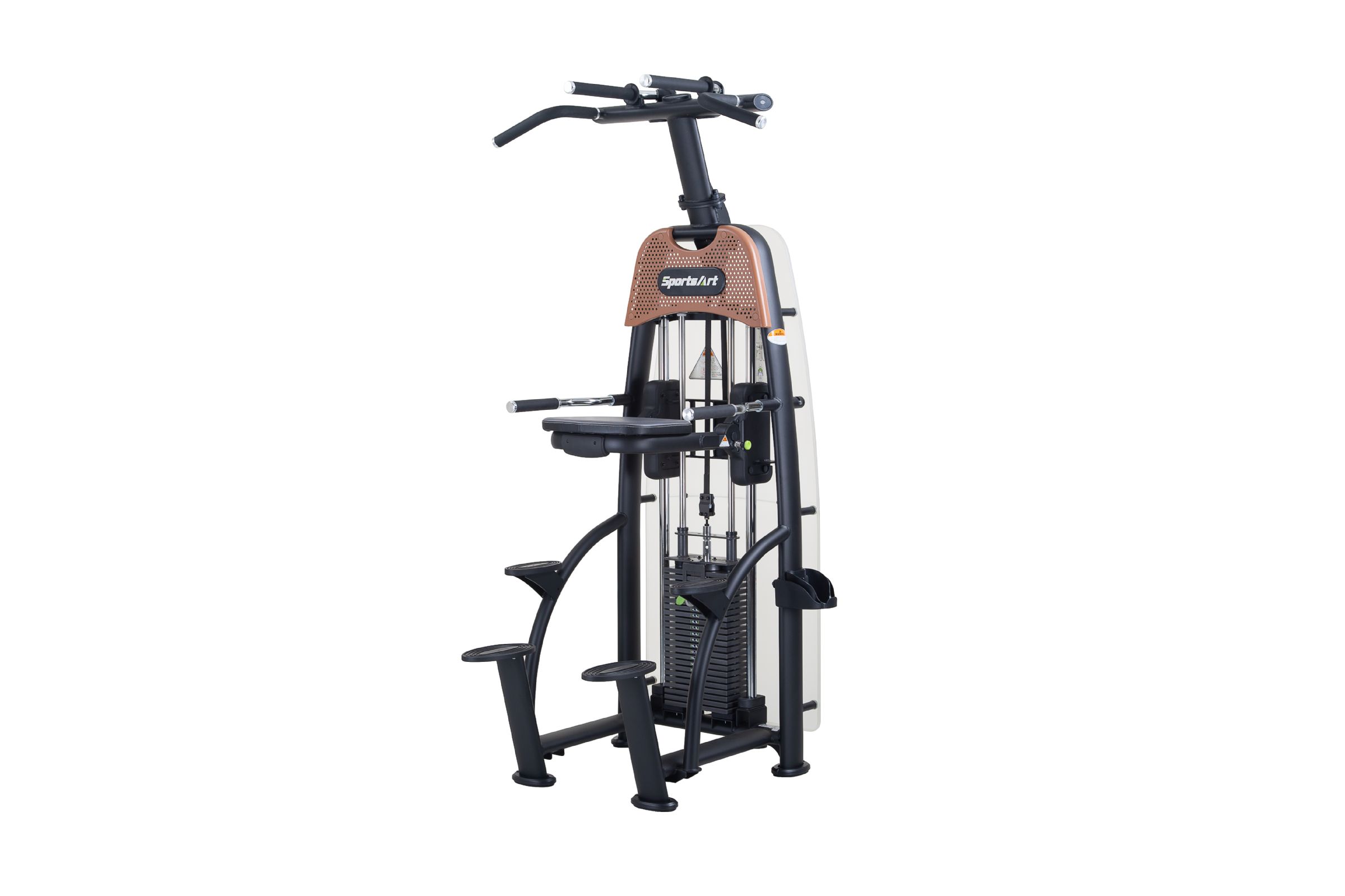 N911 Assisted Chin Up Tricep Dip Machine With Non Slip Steps Made Of n911-assisted-chin-up-tricep-dip-machine-with-non-slip-steps-made-of