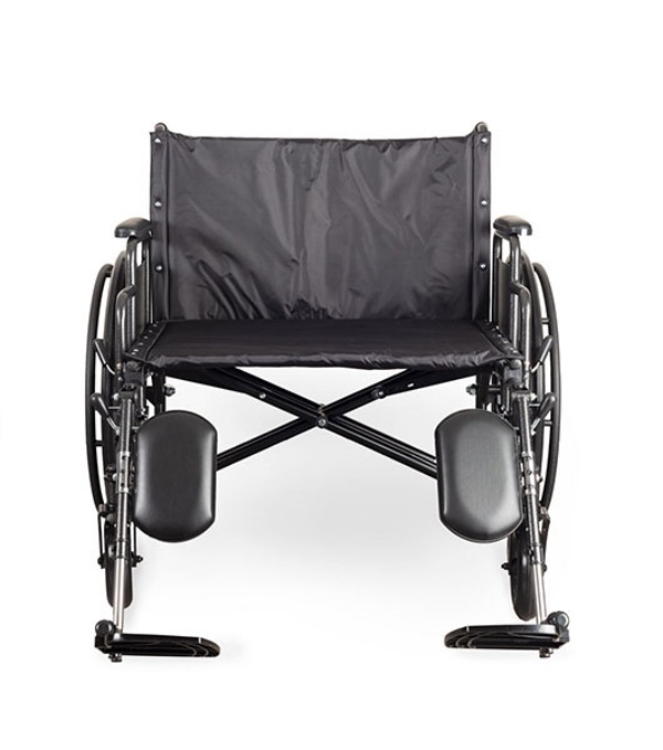 Ultra Wide Bariatric Wheelchairs With Locking Wheels and Dual Crossbar