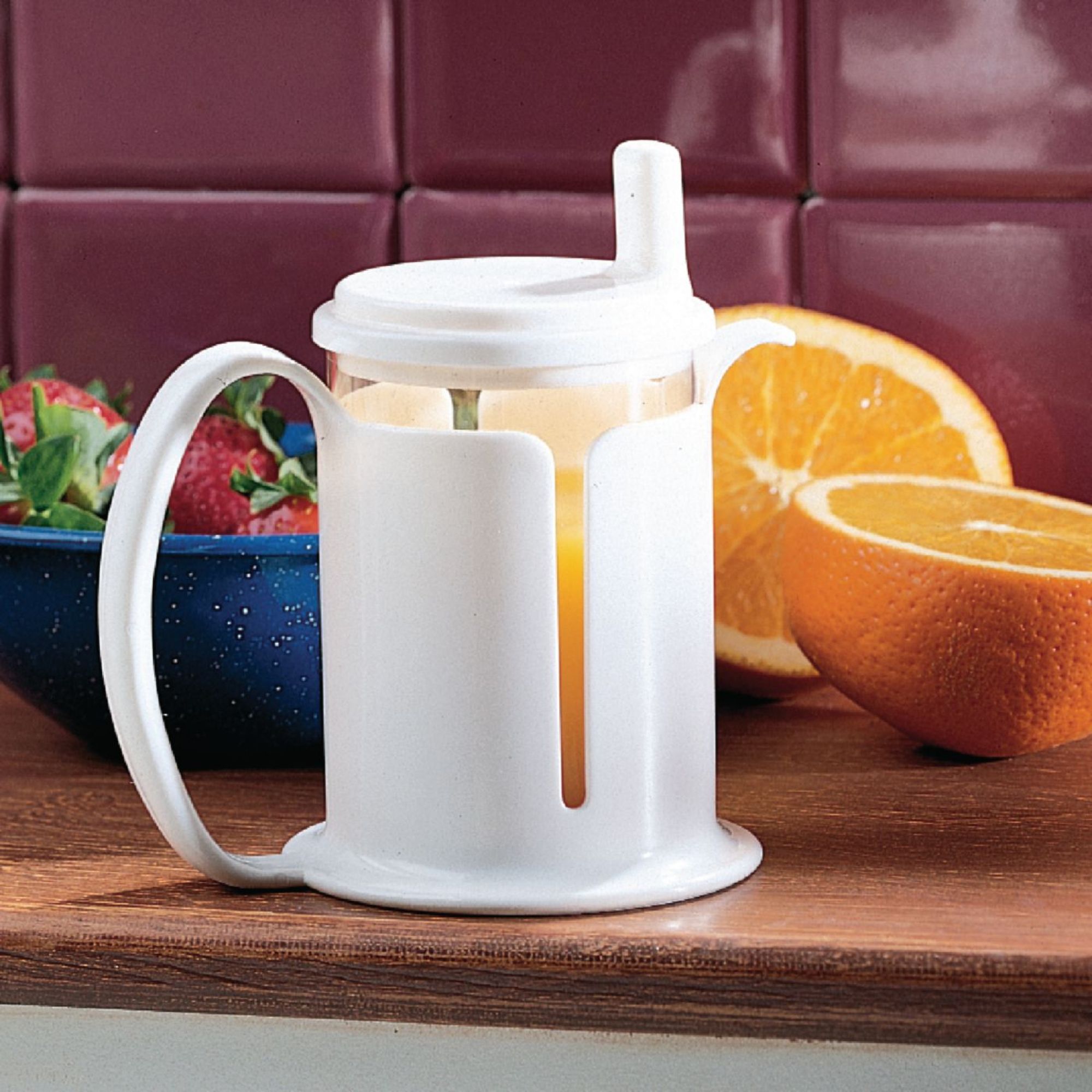 Etac Cup with Holder and Lid DISCOUNT SALE FREE Shipping