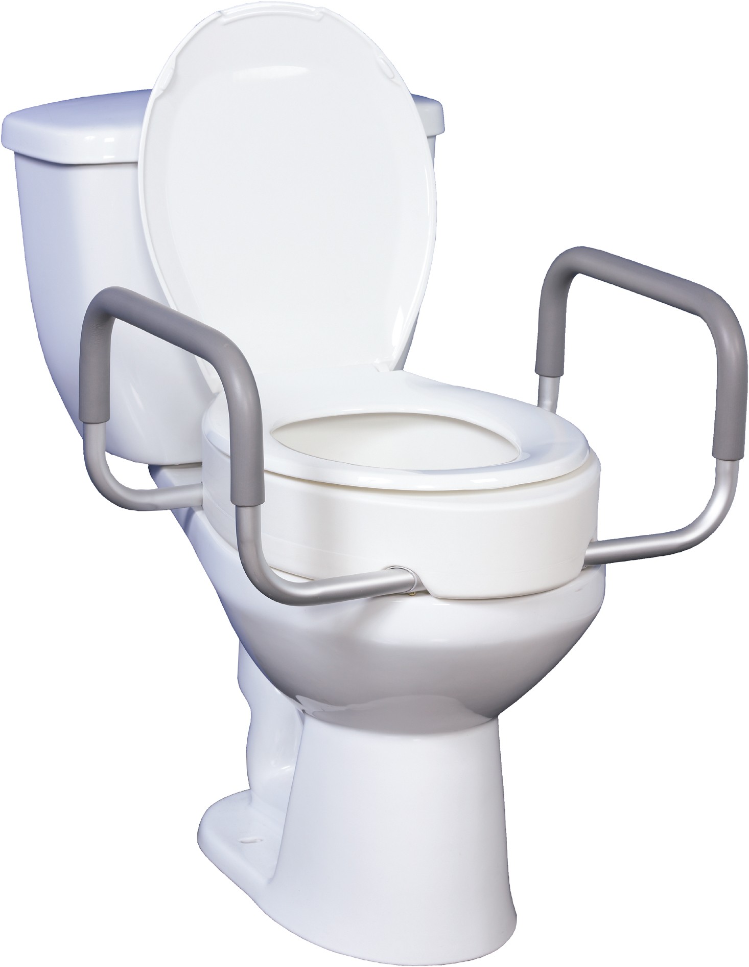 Toilet Seat Riser With Handles