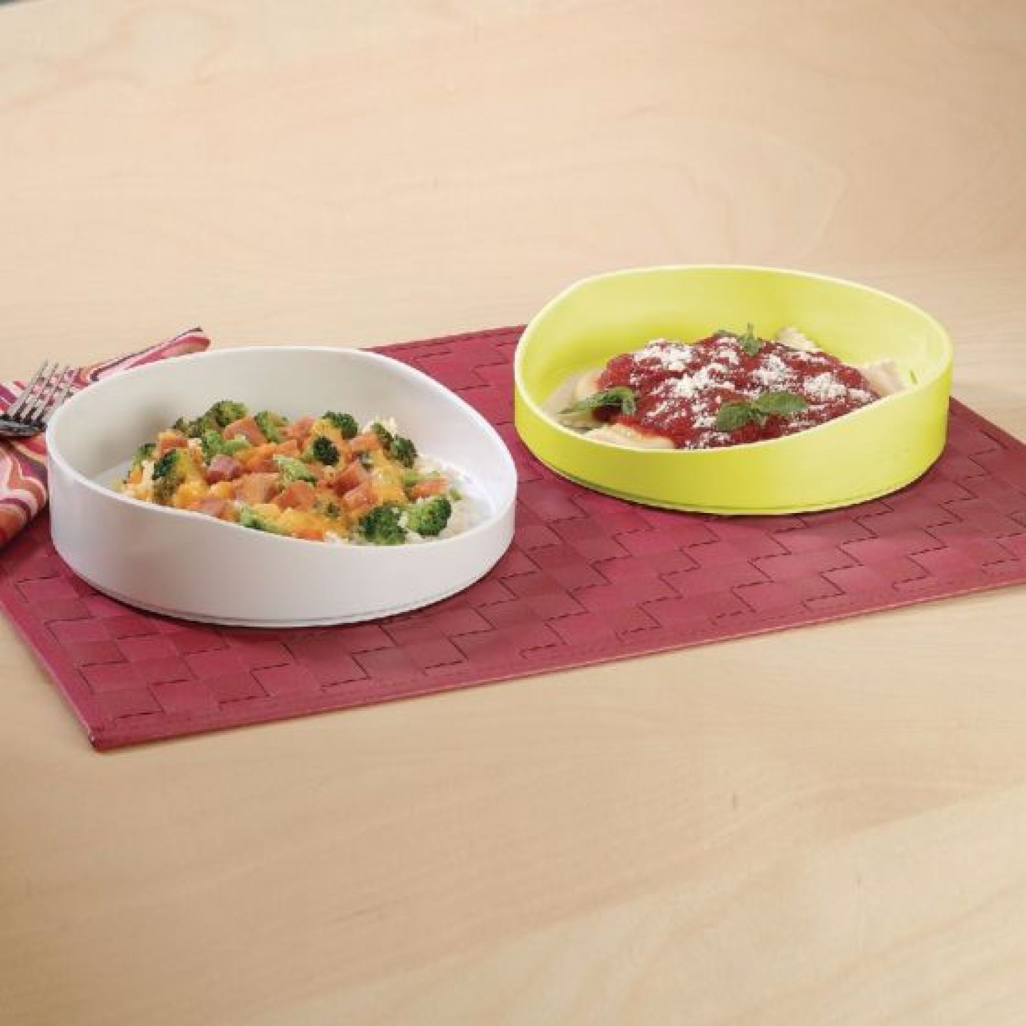 Hi-Lo Dish Eating Aid Bowl for Disabled - FREE Shipping