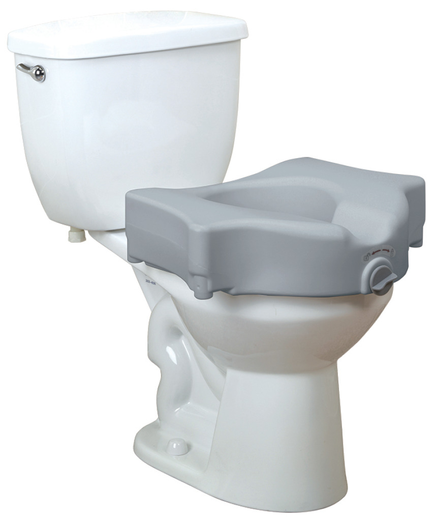 Drive Medical Bariatric 5 Inch Locking Raised Toilet Seat