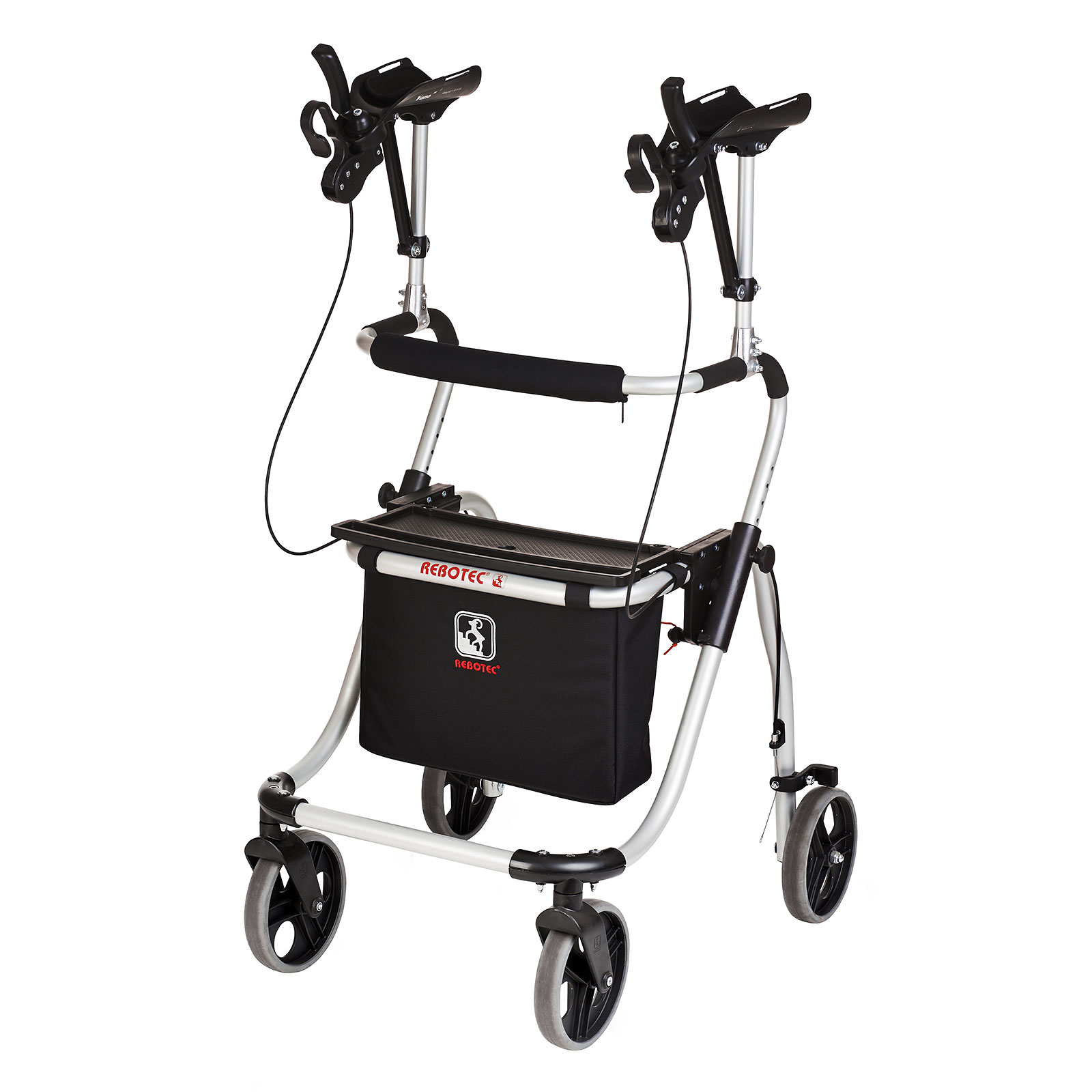 Yano Upright Rollator / Rollator Walker with Seat and Forearm Support