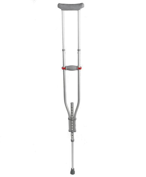 Medline Quikfit Aluminum Adjustable Universal Sized Crutches by Medline