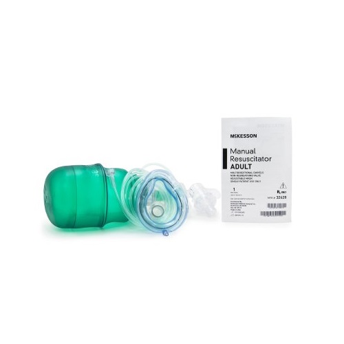 McKesson CPR Resuscitation Masks for Emergency Oxygen Adult or Pediatric