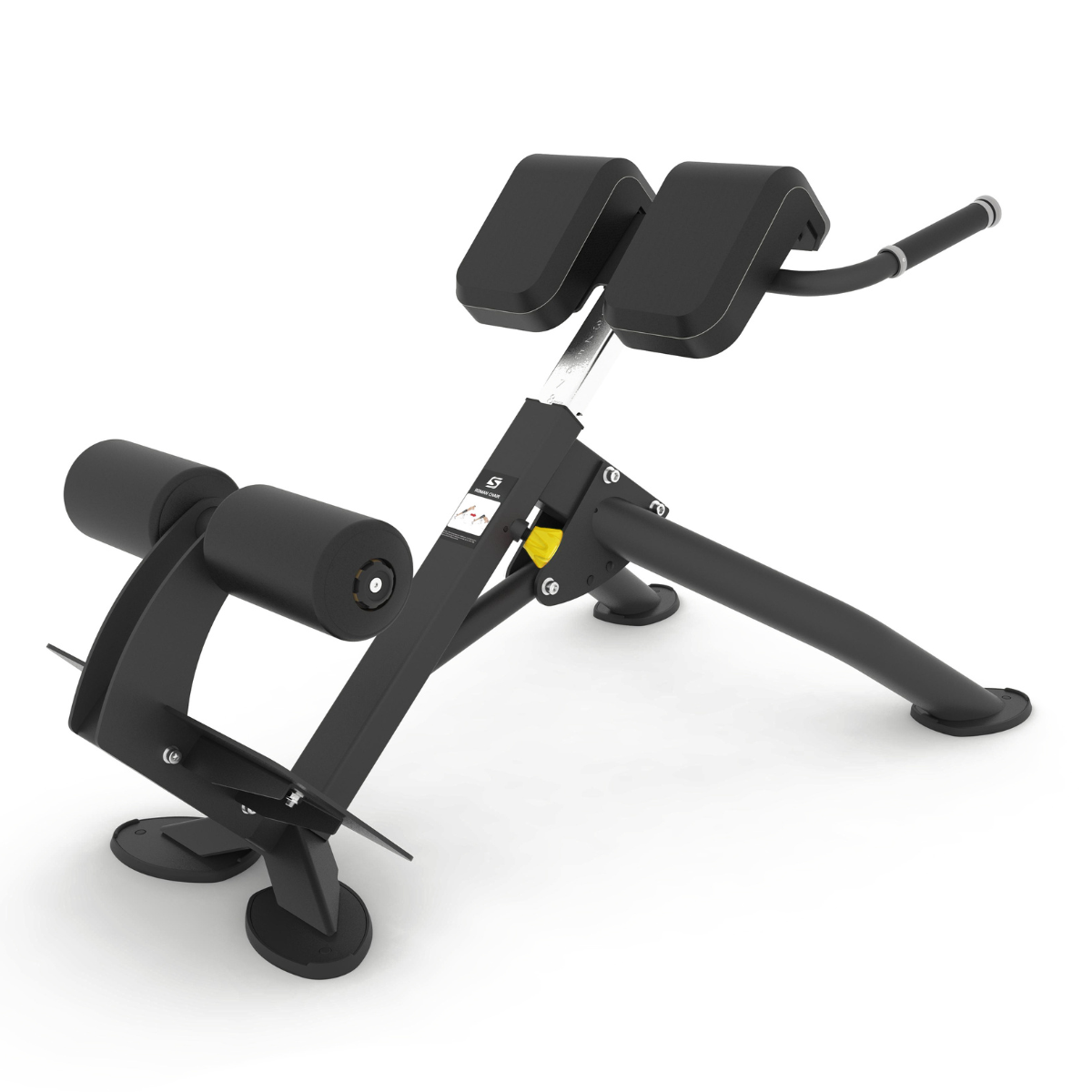 Back Extension Bench by Spirit Fitness with Fixed 45 Degree Angle
