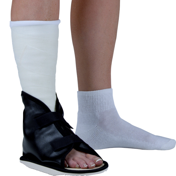 Vinyl Foot and Ankle Support Cast Boot FREE Shipping