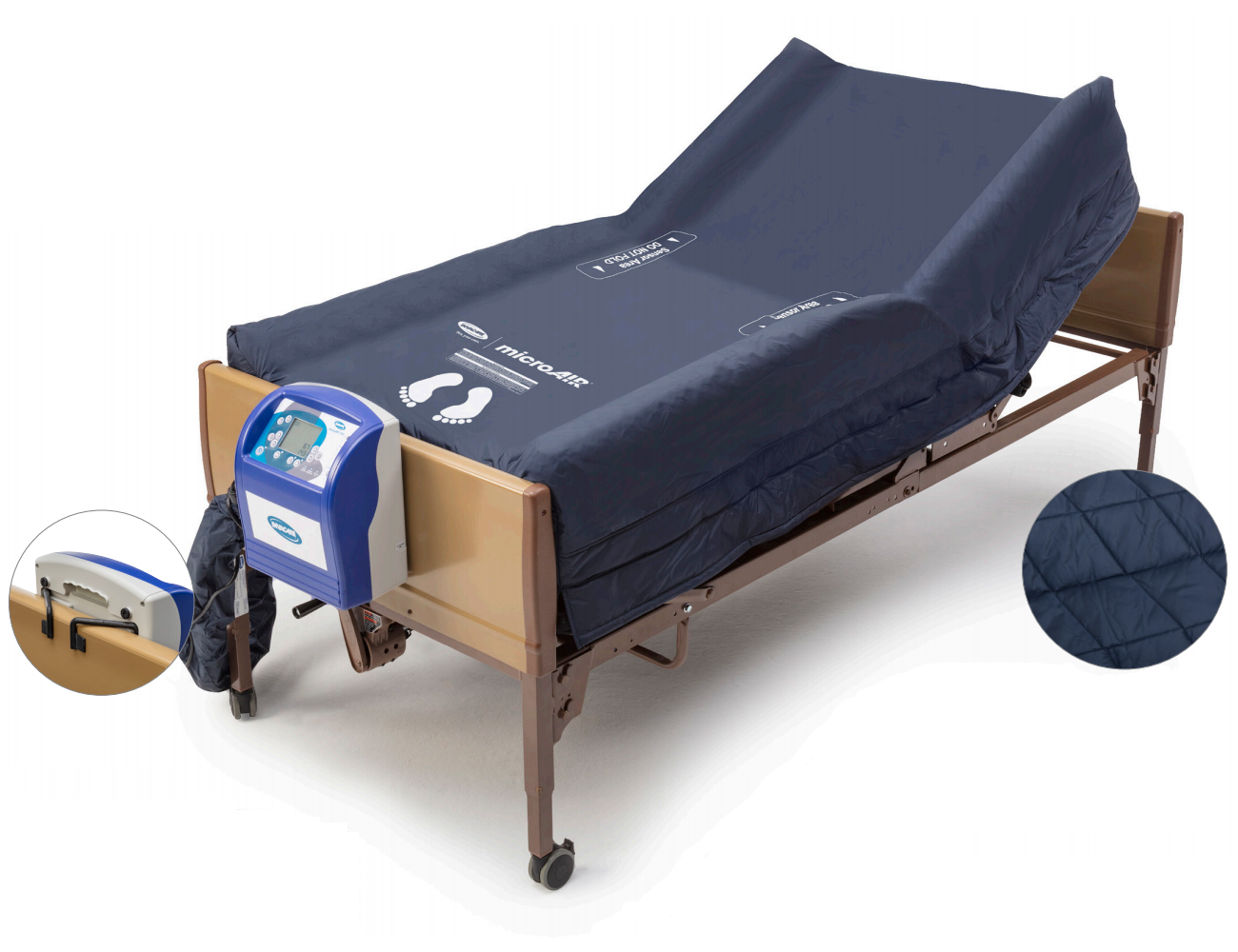 invacare microair 65 mattress low air loss