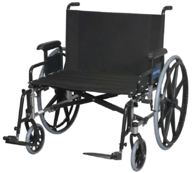 MaximumBariatric Manual Wheelchairs with 600+ Weight Capacity