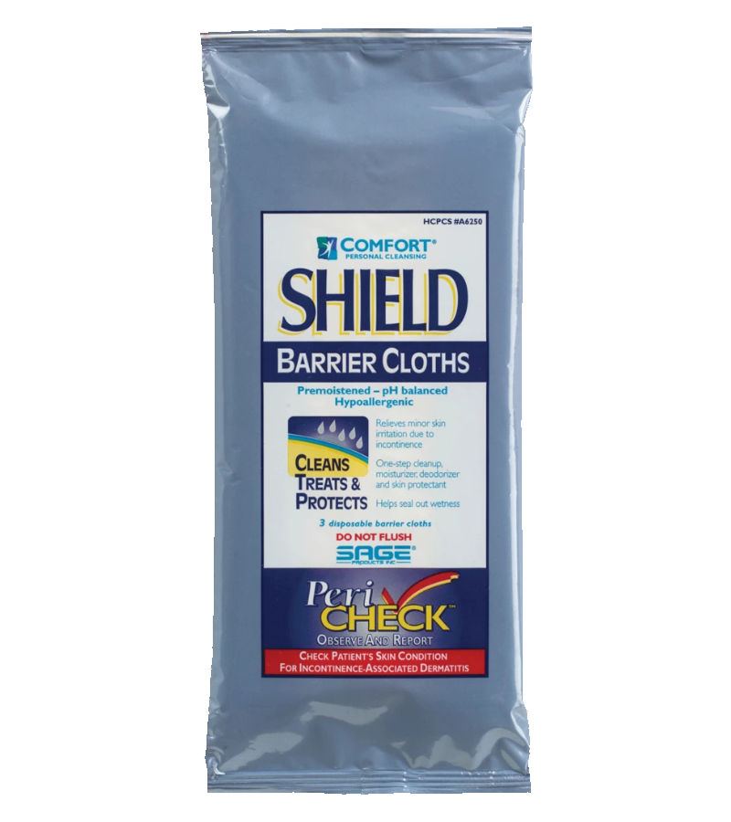 Comfort Shield Perineal Care Washcloths Free Shipping