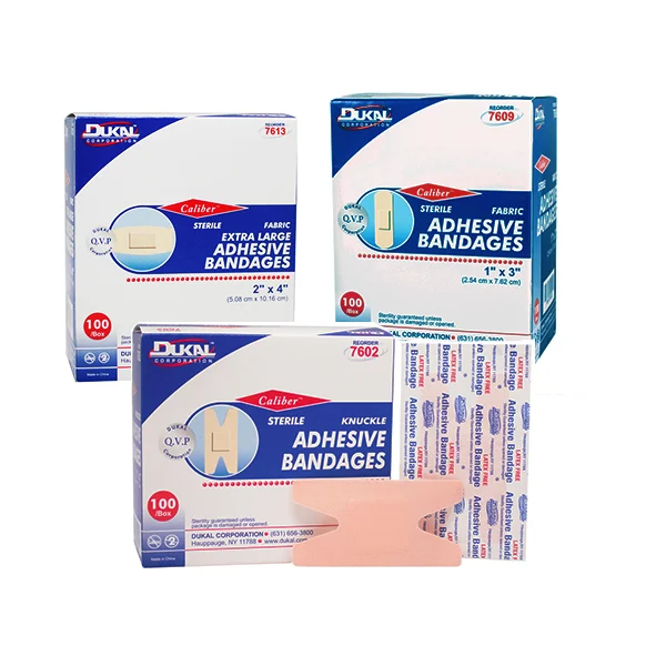 Latex Free Sterile Adhesive Bandages for Wound Care by Dukal