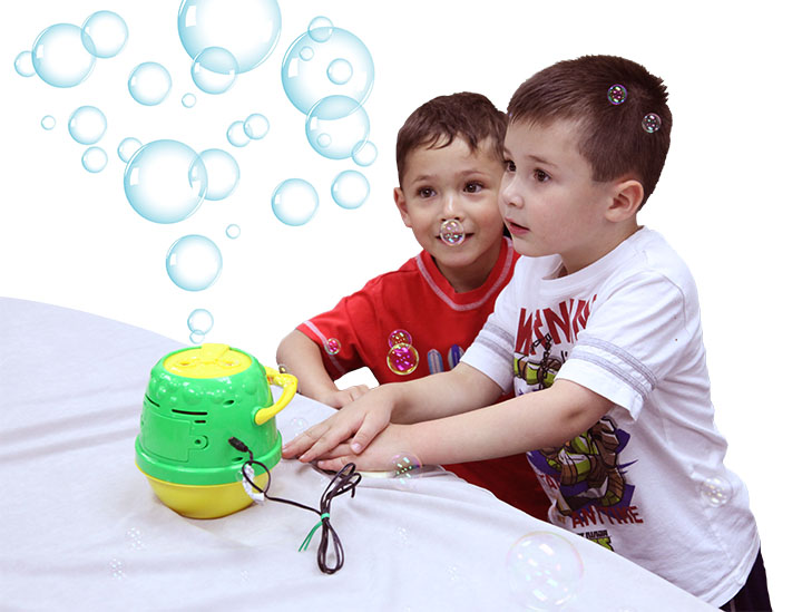 Fubbles Switch Activated Bubble Machine FREE Shipping