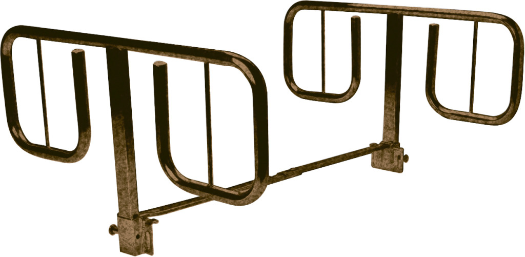 Drive Medical T Style Hospital Bed Half Rails