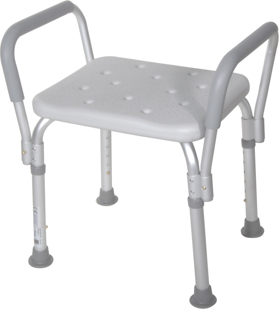 Drive Medical Knock Down Bath Bench with Padded Arms