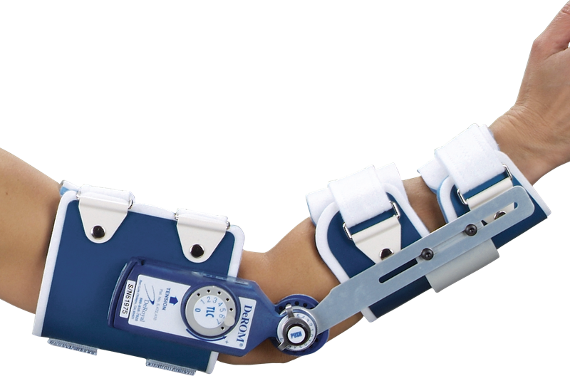 DeRoyal DeROM Elbow Range of Motion Splint with Tension Limiting Control