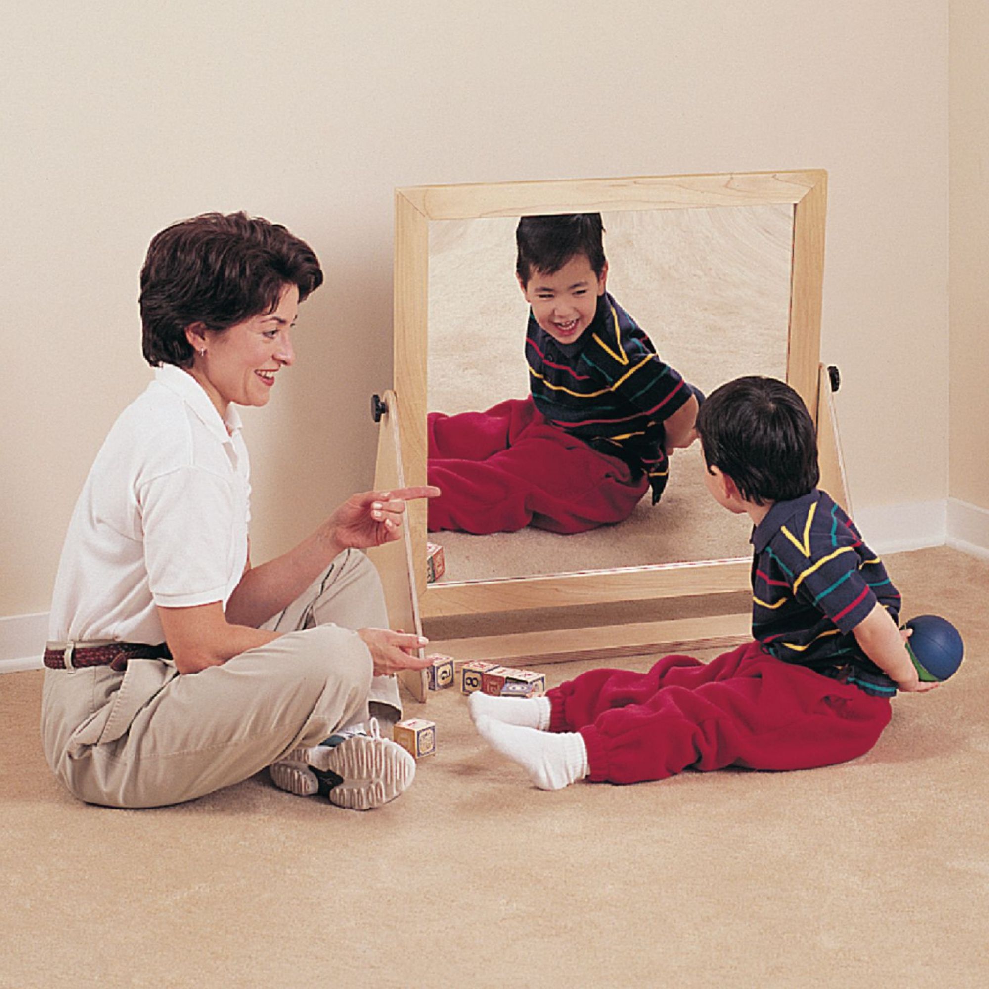 Sammons Preston Portable Shatterproof Mirror