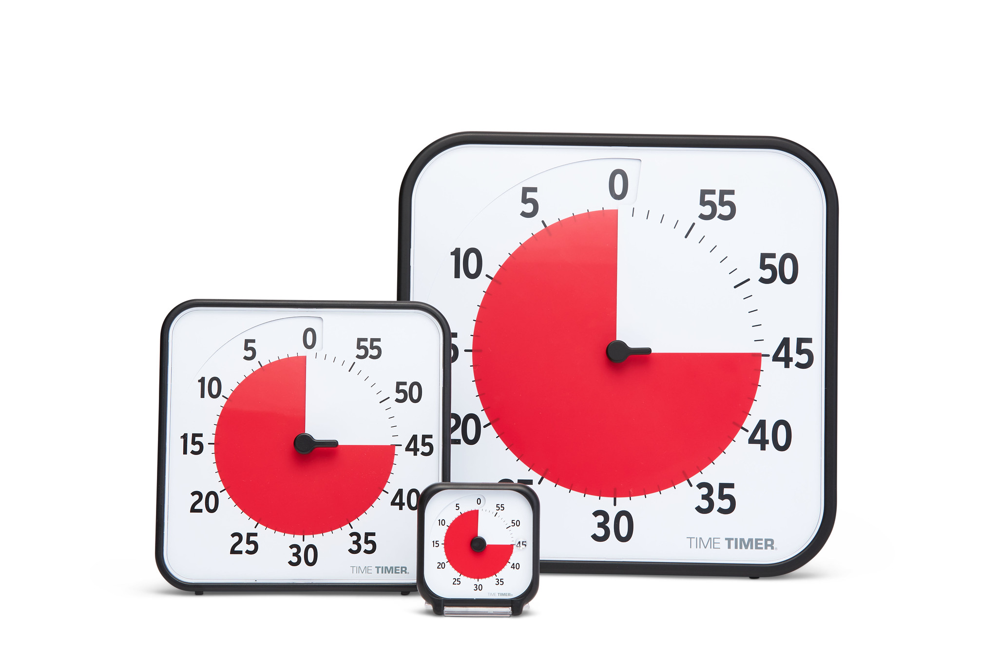 Low Vision Timer with Desk Stand and Card Slot