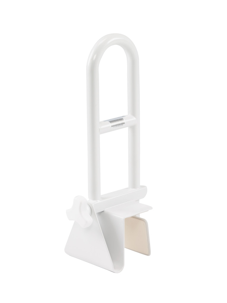 Bathtub Safety Rail - Clamp On Grab Bar - FREE Shipping