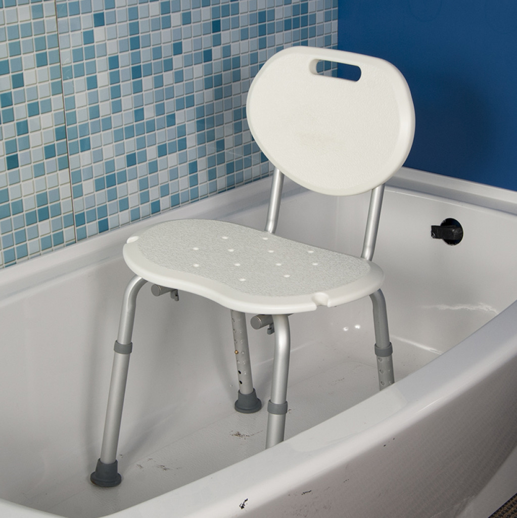 Drive Medical Shower Chair with Oval Back