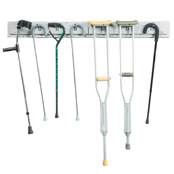 Wall Mounted Hooked Storage Rack FREE Shipping