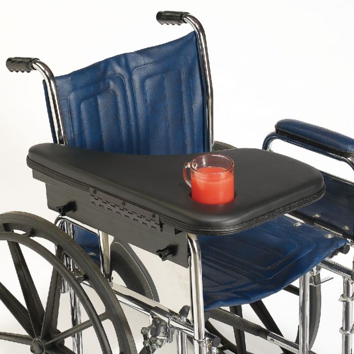 Chair lap top tray