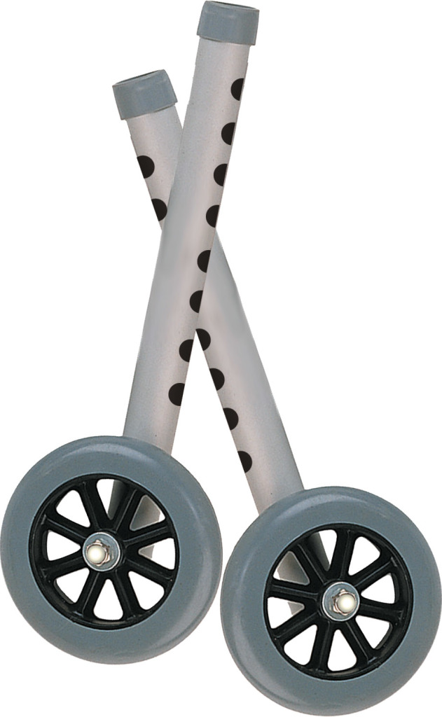 Drive Medical Extension Leg Wheels Combo Pack