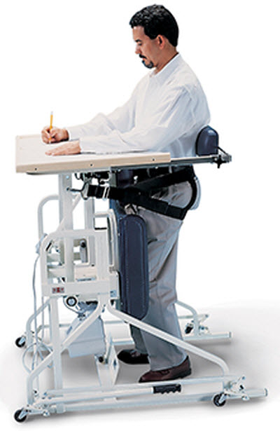 Hausmann Hi-Lo Stand-In Table with Electric Patient Lift