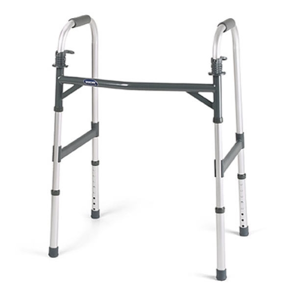 IClass HeavyDuty Bariatric Folding Paddle Walker by Invacare